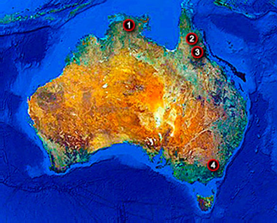 Hunting destinations in Australia